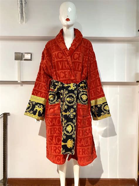 versace housecoat replica|Versace robes bathrobe.